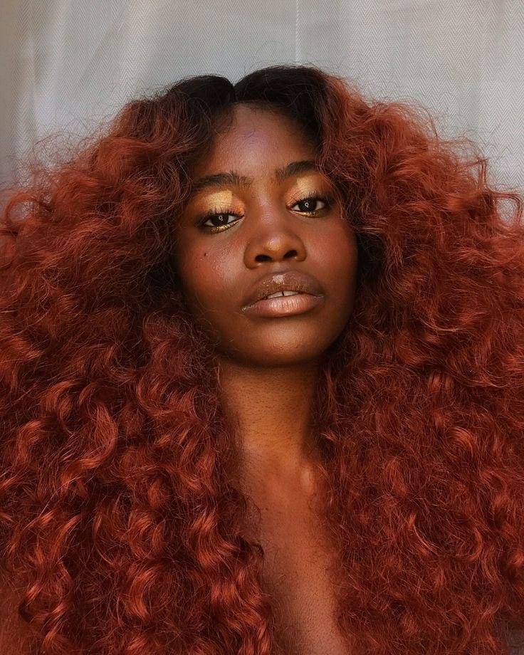 25 Marvelous Photos of Black Women With Red Hair – HairstyleCamp