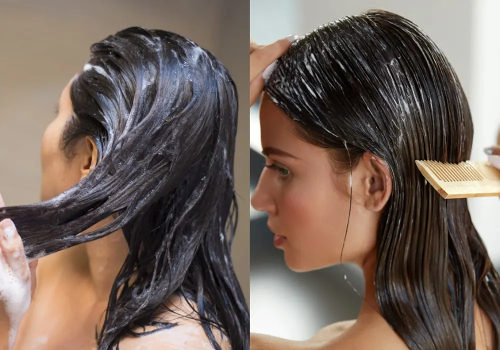 Washing Hair Mistakes -Applying Shampoo and Conditioner Wrong