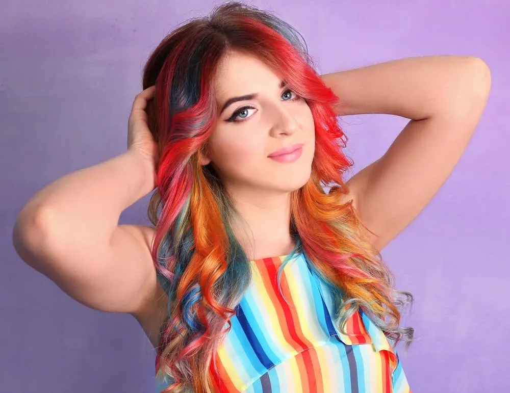 Rainbow Hair Colors: 25 Glamorous Ways to Wear It – Hairstyle Camp