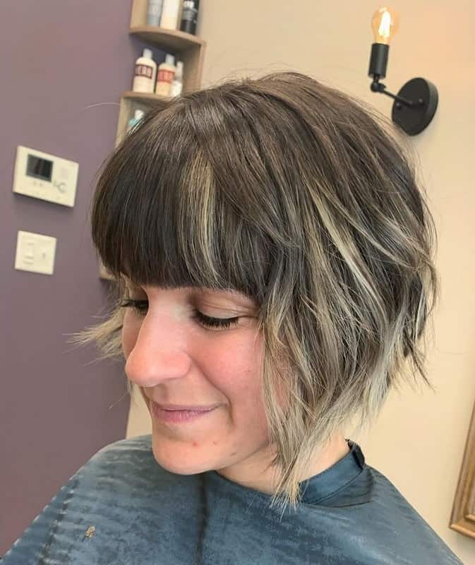 17 Best Angled Bob With Bangs Ideas For Your Hair Type