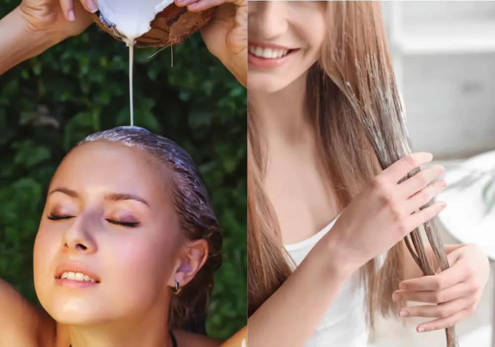 Ways To Use Coconut Oil for Hair - hair mask