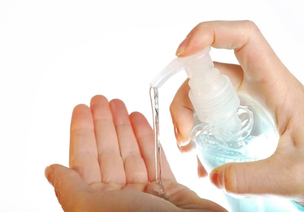 Ways to Remove Hair Color from The Skin - Sanitizer