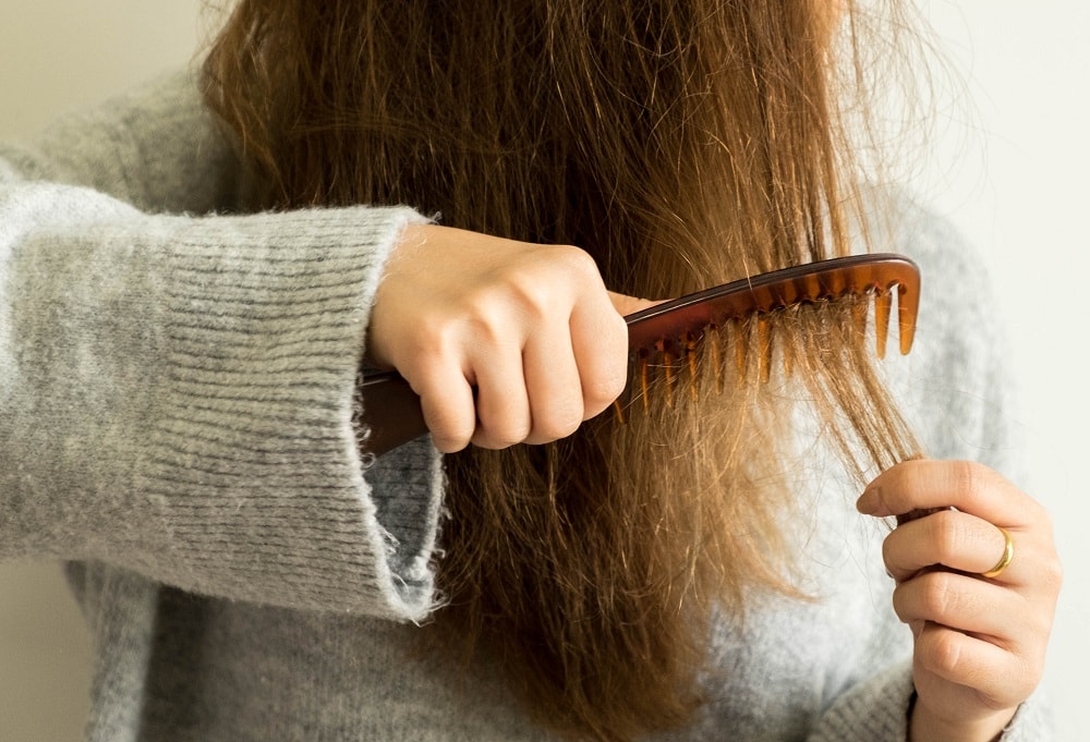 Hair damage form bleach for cleaning