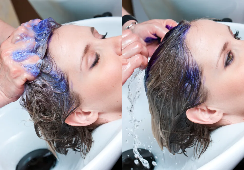 When to Use Blue Shampoo for Orange Hair?