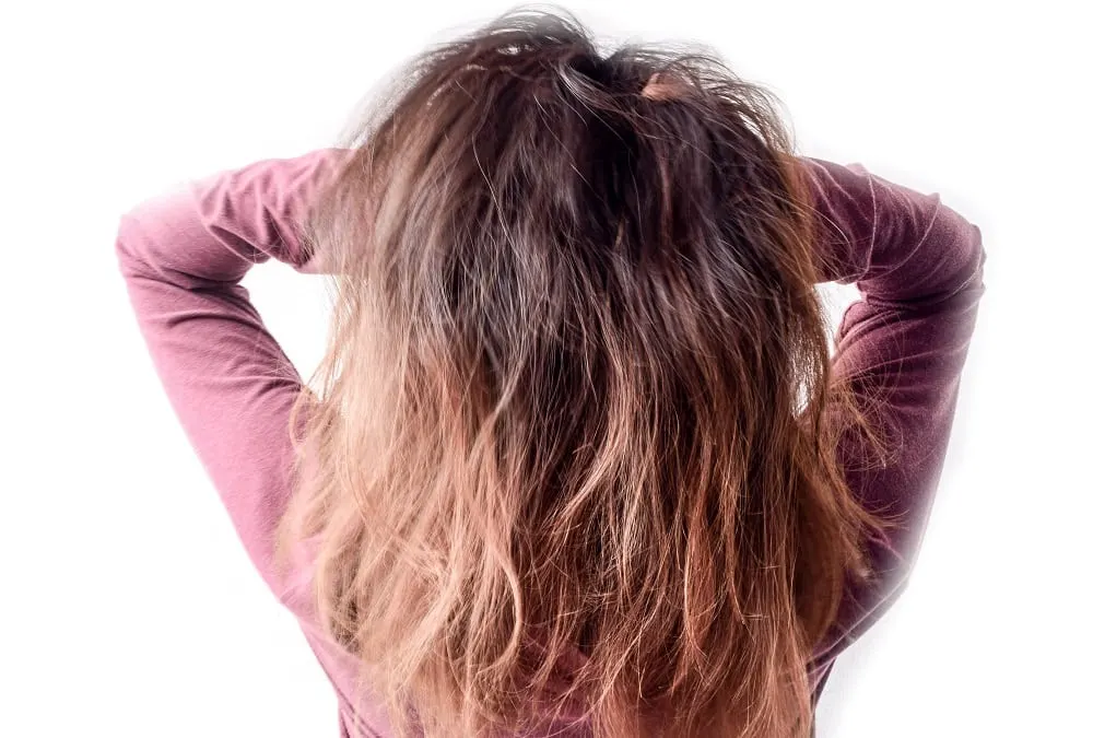 Why Does Dry Shampoo Make My Hair Greasier - dry or damaged hair