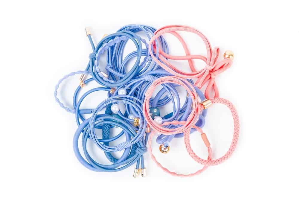 Wrapped Elastic Hair Bands