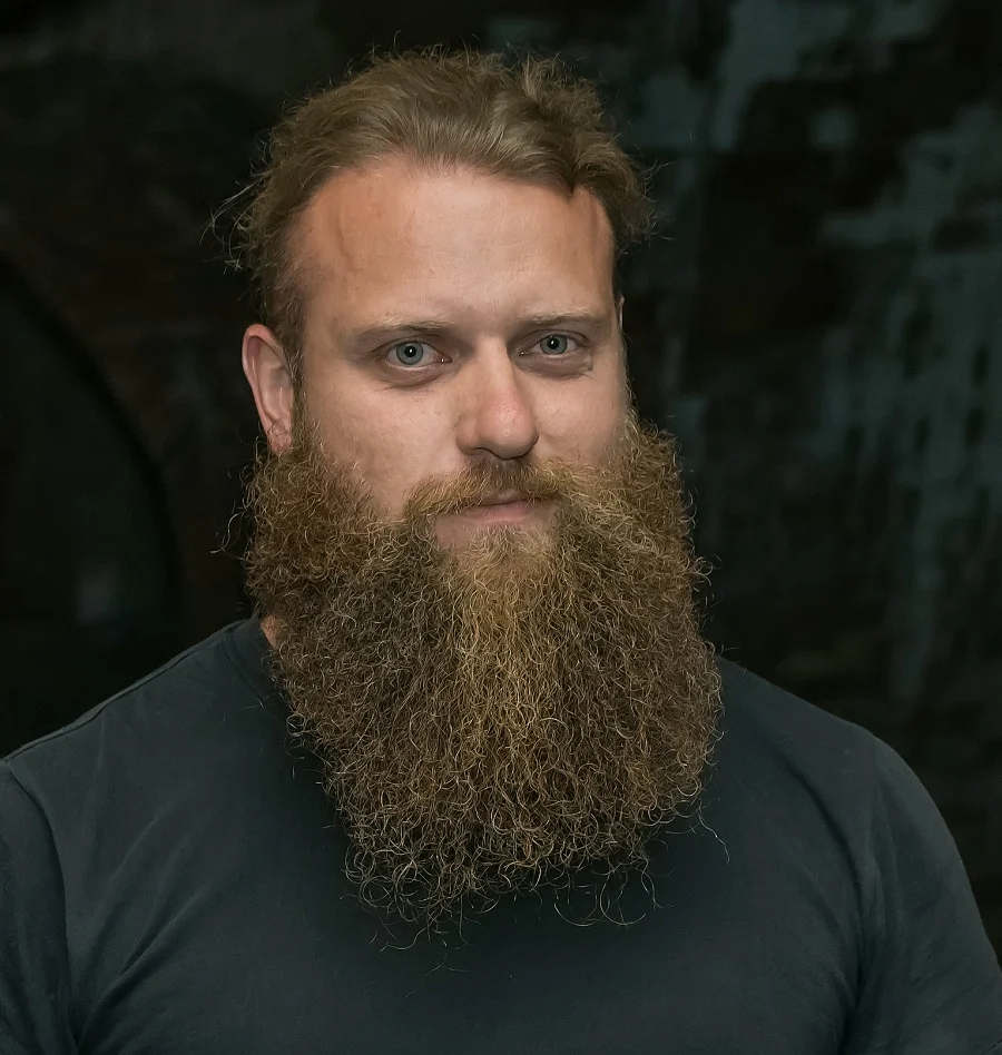 How to grow an old beard