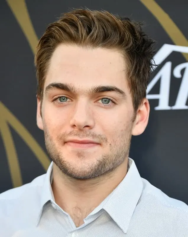 blonde haired actor Dylan Sprayberry