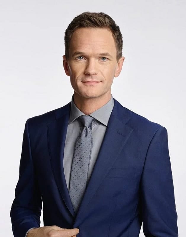 Neil Patrick Harris with blonde hair