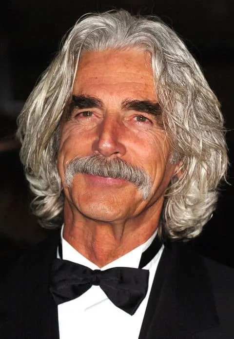  Sam Elliot's Long Wavy Hair