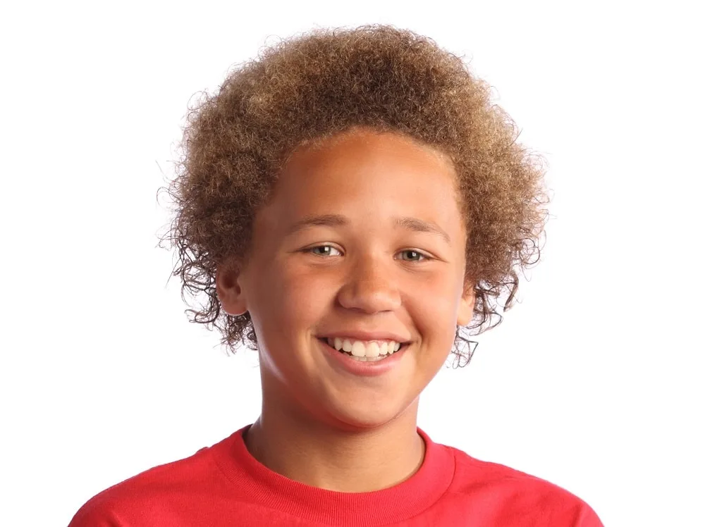 afro hair for teenager boys