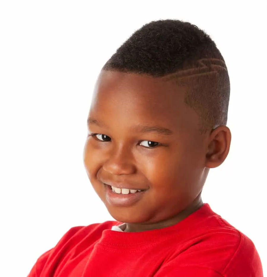afro haircut for little black boys