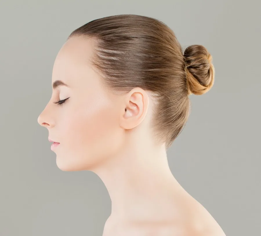 updo style for alopecia