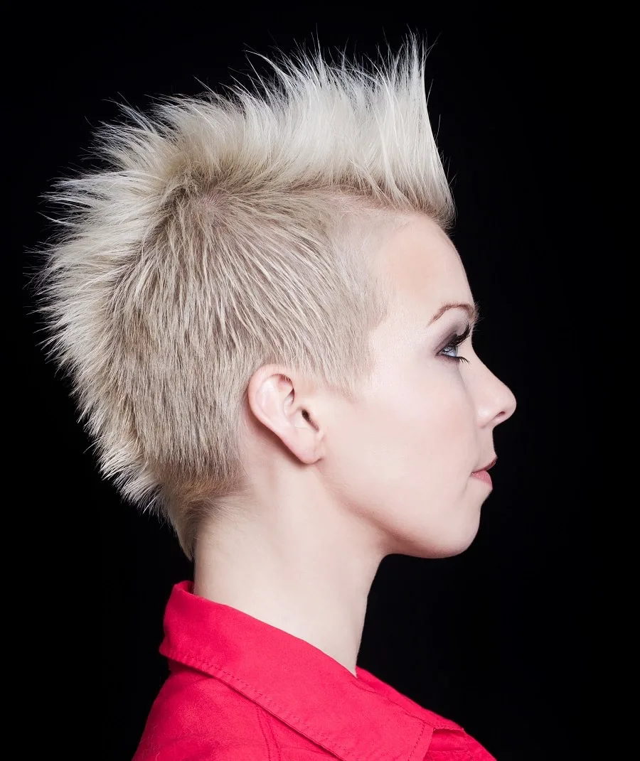 alternative mohawk hairstyle