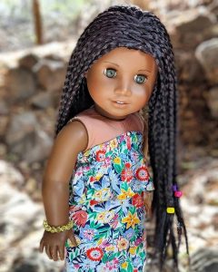 african american doll with braids