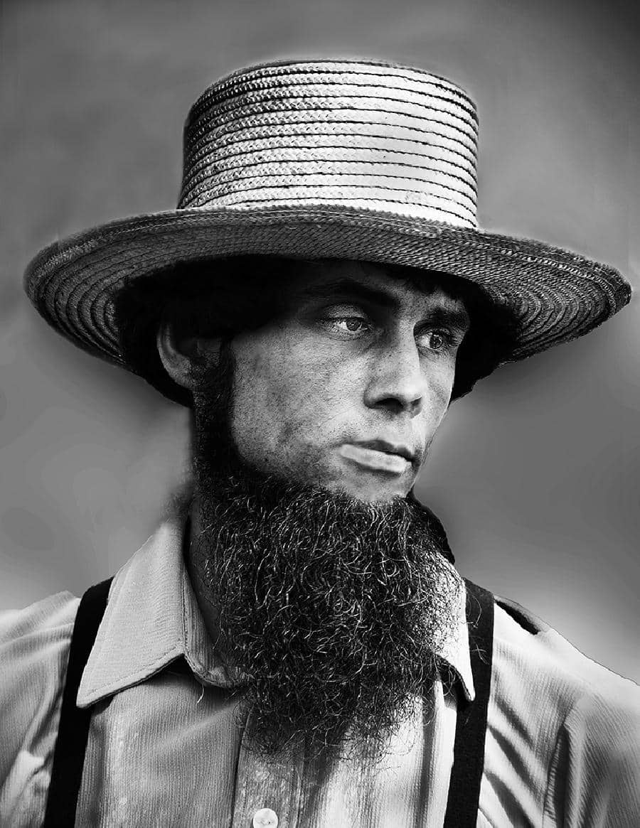 Et Si Le Secret De La Long Vit Se Cachait Chez Les Amish D Tours   Amish Beard 13 