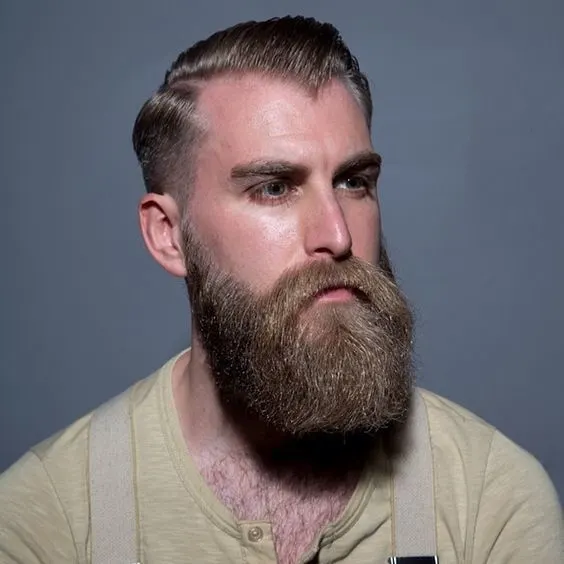 mens Sculpted Amish Beard 