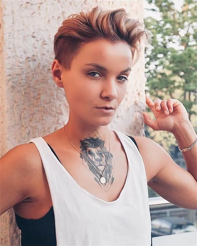 31 Outlandish Androgynous Hairstyles For Girls 2024 Trend 