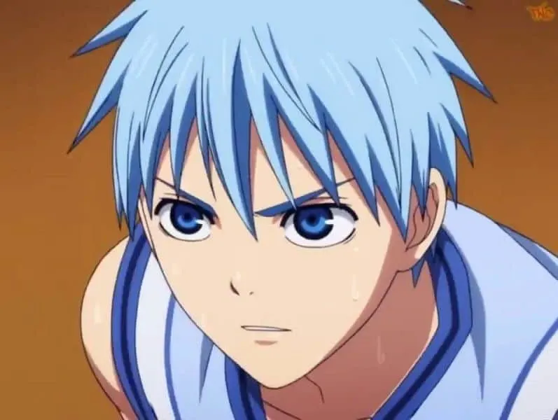 blue hair anime guy Kuroko Tetsuya