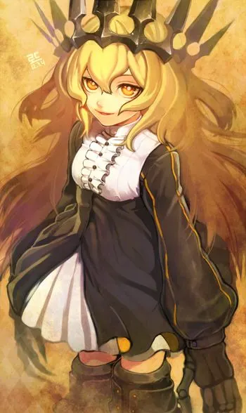 Chariot's Blonde Curly Hair