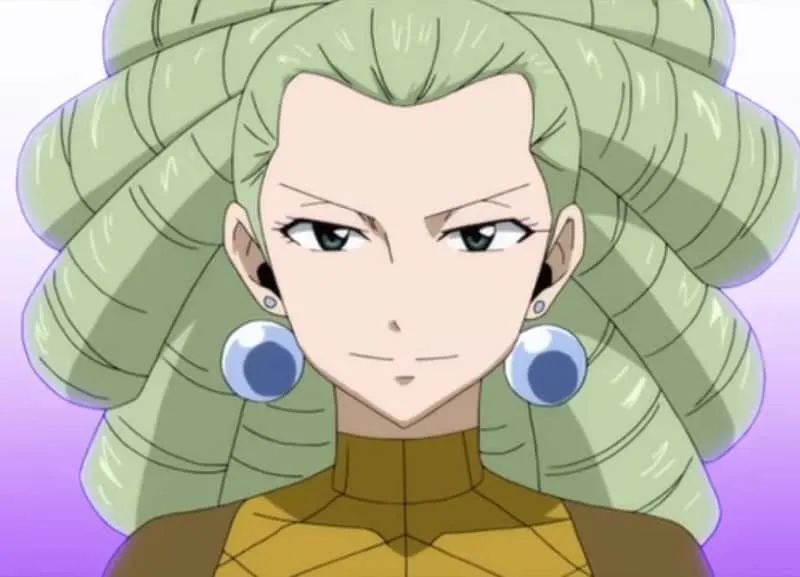 green haired anime character Arana Webb
