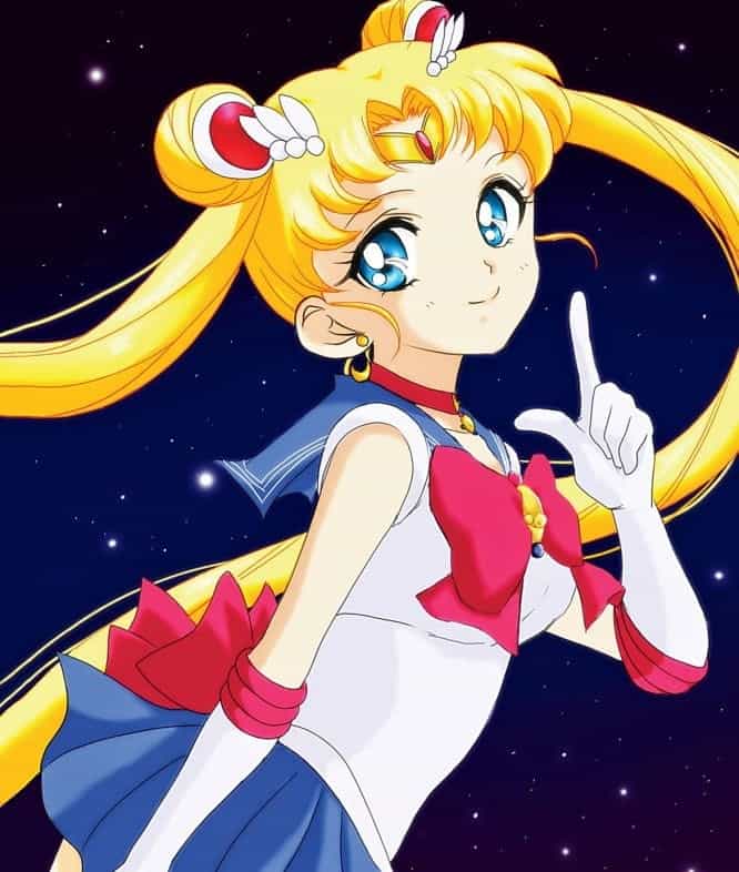  Sailor Moon's Blonde Pigtails