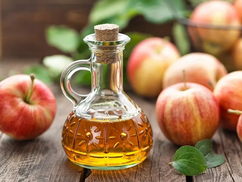 apple cider vinegar for hair photobleaching