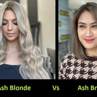 ash blonde vs ash brown