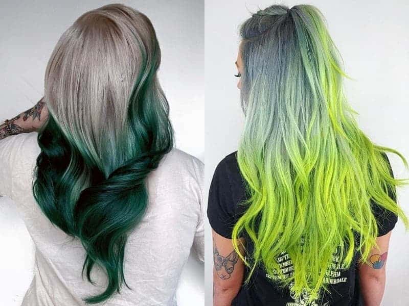 43 Unboring Styles With Green Hair Color (2022 Trends)