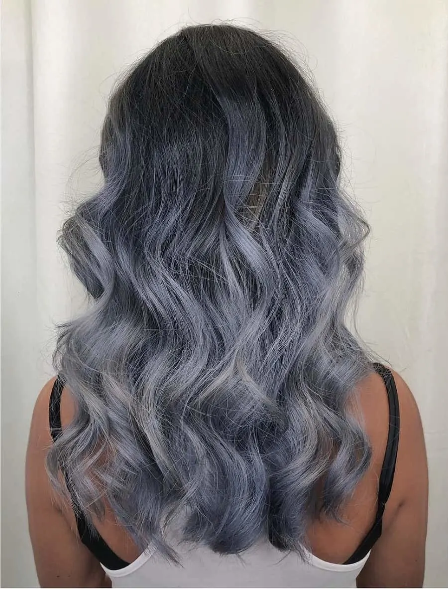 ash ombre hair