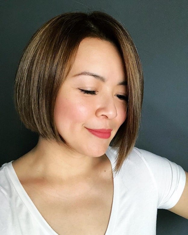 Asian Bob with Highlights