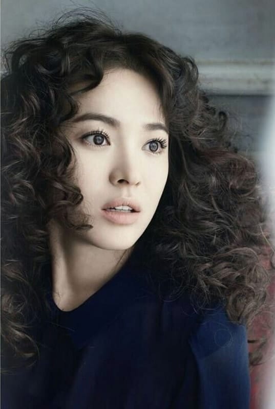 curly hairstyles for asian women