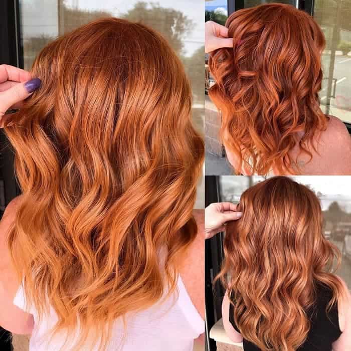 31 Startling Auburn Hair Color Ideas With Blonde Highlights