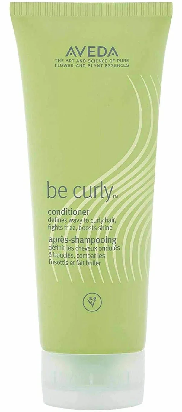 aveda be curly conditioner citrus isolated on white background