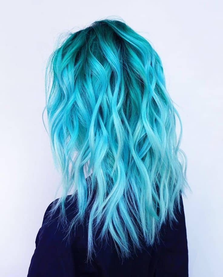 darker Mermaid Hair Colors idea you love