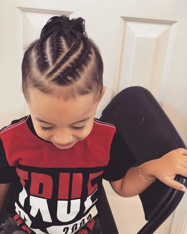 braid hairstyle for baby boy