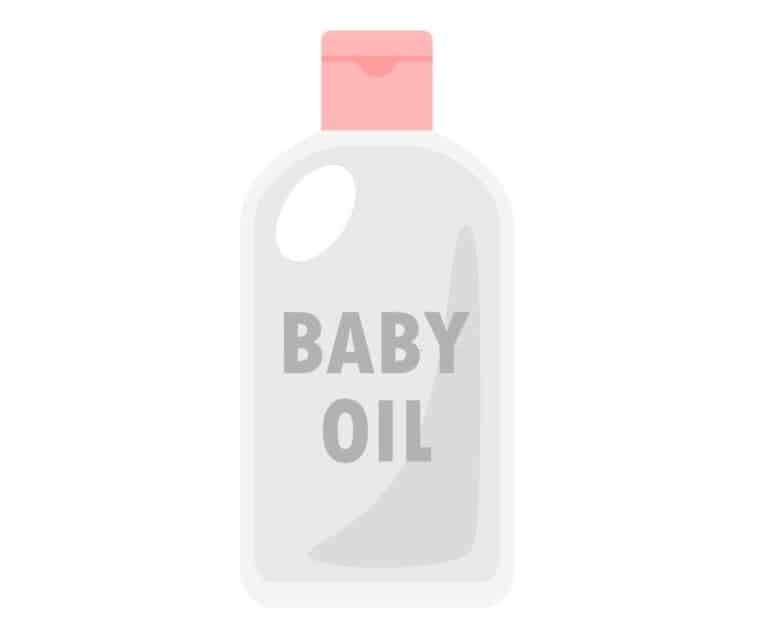 baby oil to get vaseline out of hair