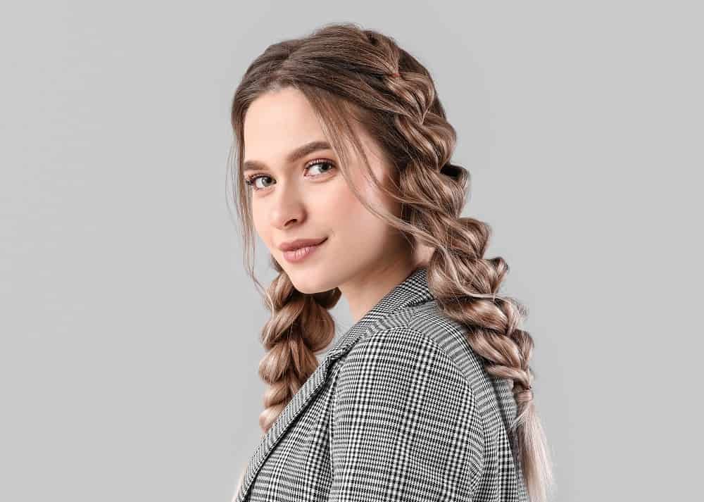 back to school hairstyle with braids