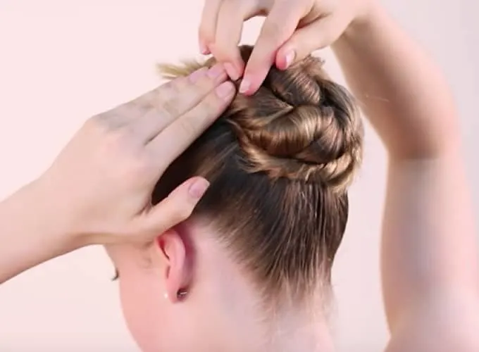 tips to hold ballet bun