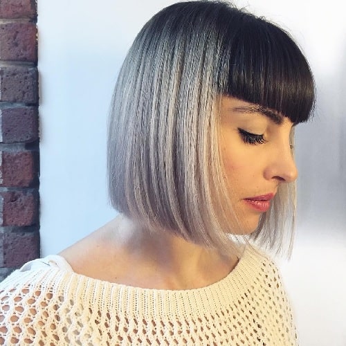 50 Trendy Medium Length Hair With Bangs For Women 2020