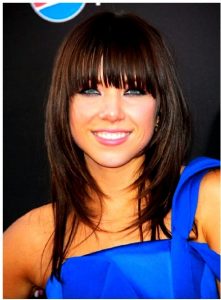 70 Trendy Medium Length Hair With Bangs in 2022