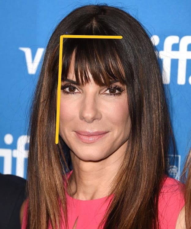 how to style bangs for square face