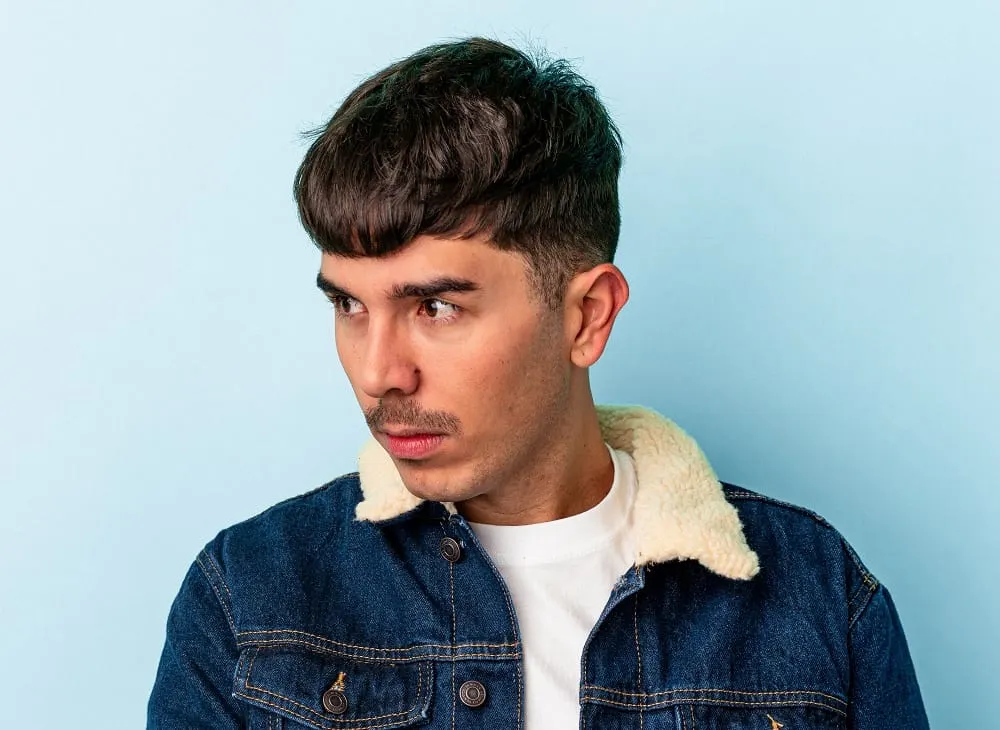 bangs hairstyle for men