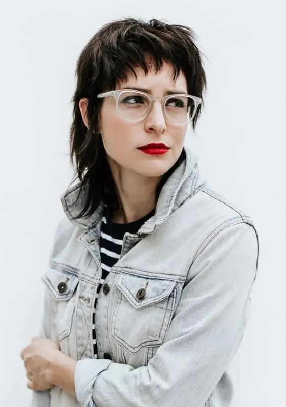 18 Ideal Bangs Hairstyles For Women With Glasses 