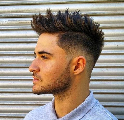 baseball haircut with faded sides