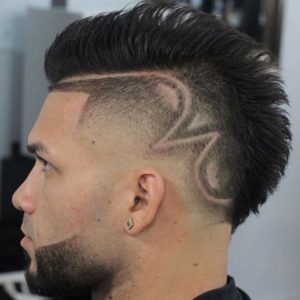 baseball flow hair cut
