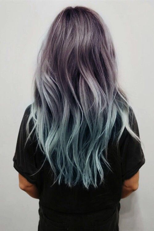 Silver Blue Ombre Hair 5 Ways To Sport The Beauty