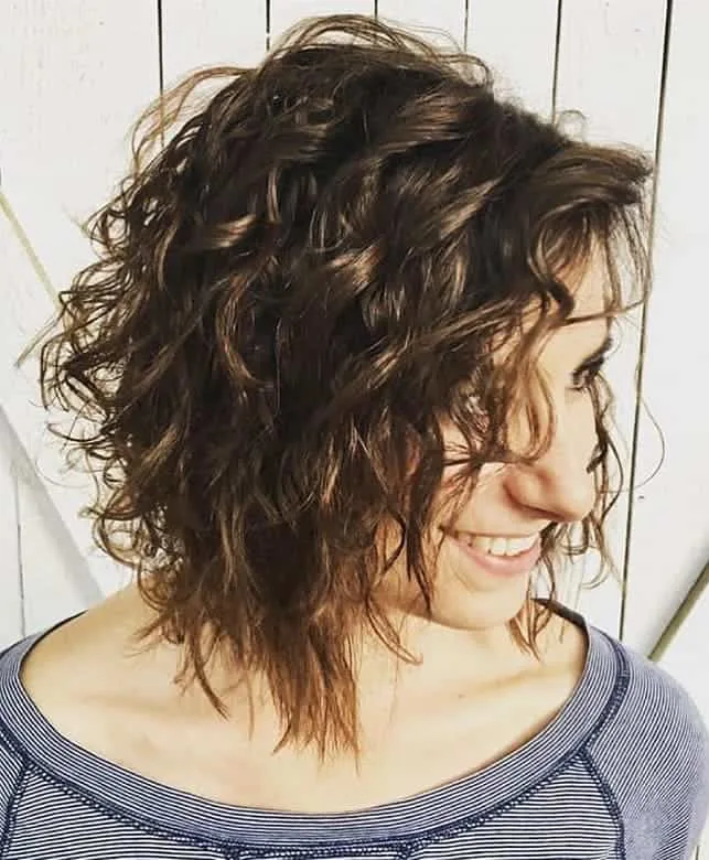 Beach Wave Perm for Short Hair