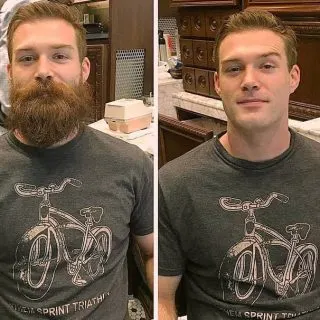 beard before and after photos