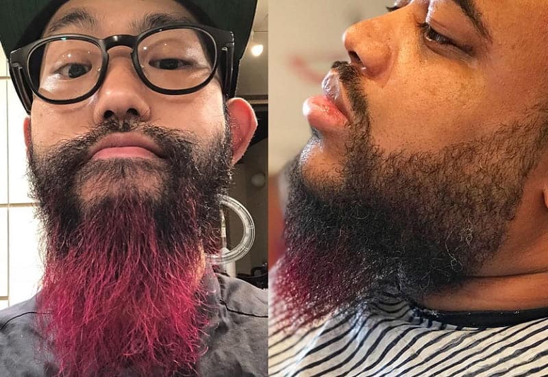beard coloring for modern guys